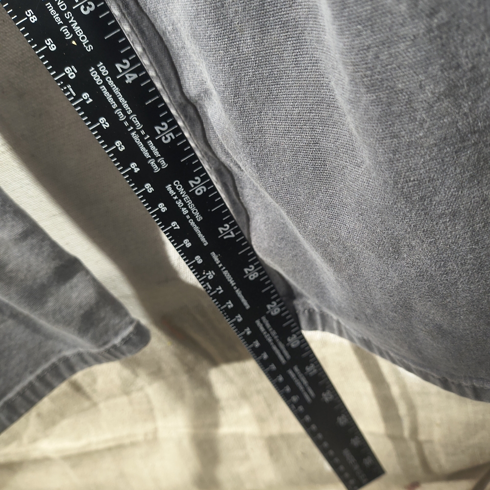 Carhartt Men's Size 40" X 34" Gray Relaxed Fit Moleskin Distressed Work Pants - Picture 5 of 10